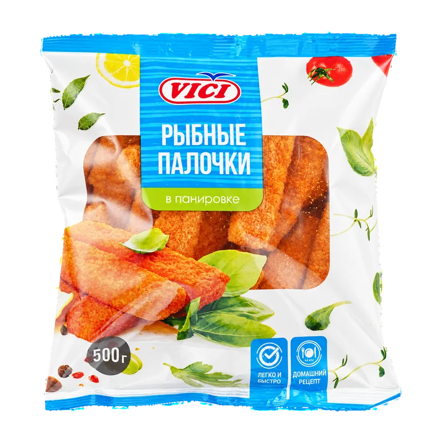Рыбные палочки в панировке VICI