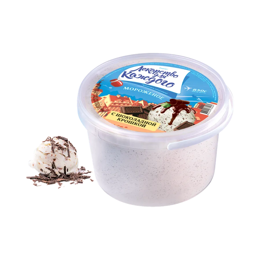 Ведерко с шоколадной крошкой