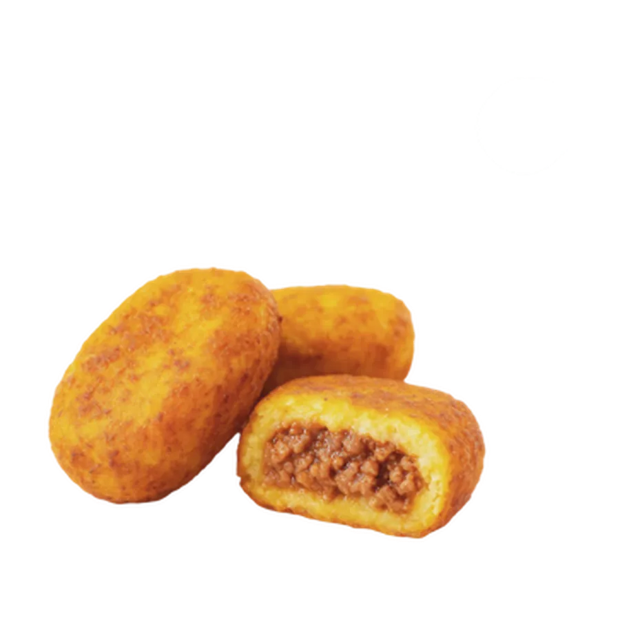Крокетоны картофельные с мясом