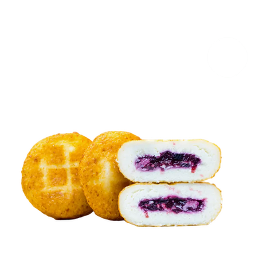 Сырники с лесными ягодами