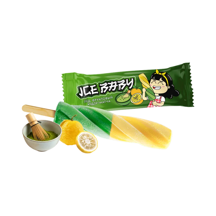Фруктовый лед ICE BABY юдзу-матча