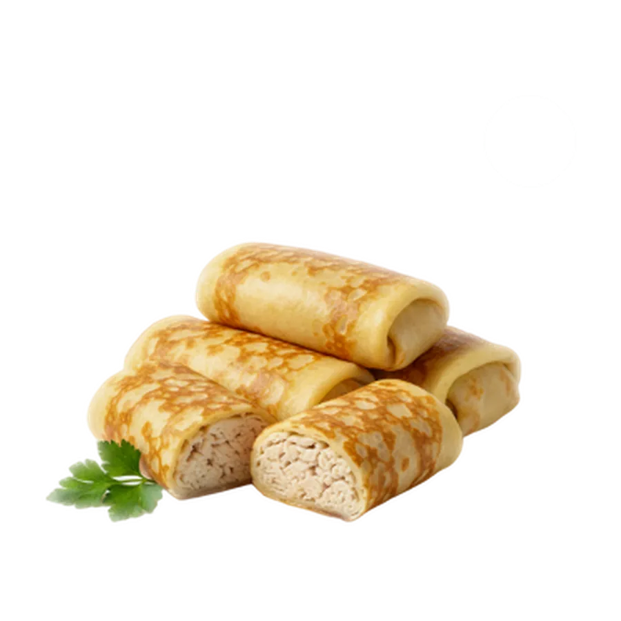 Блинчики с курицей