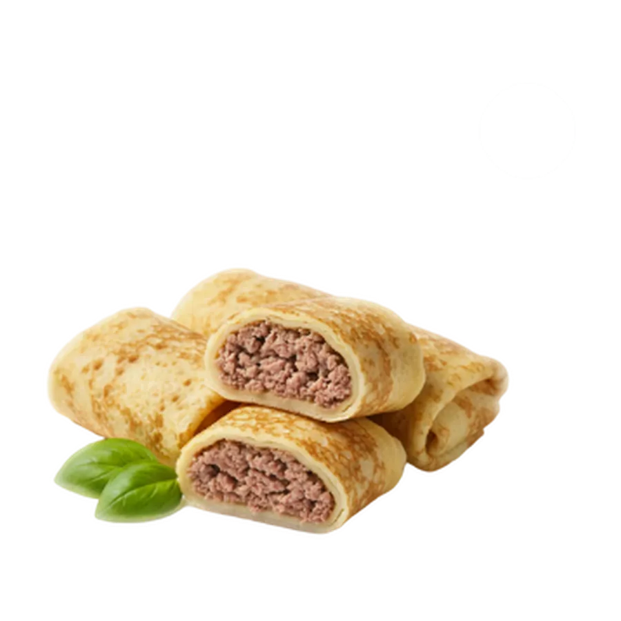 Блинчики с мясом