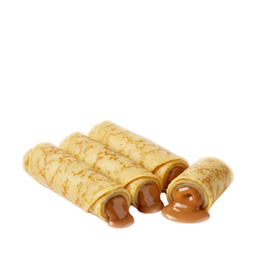 Блинчики с варёной сгущёнкой